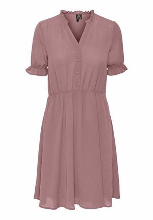 Skjortekjole - light pink