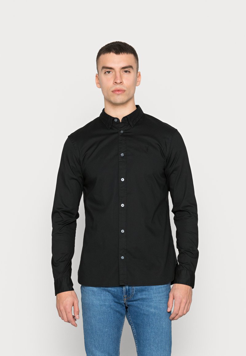 AllSaints HAWTHORNE - Camisa - black