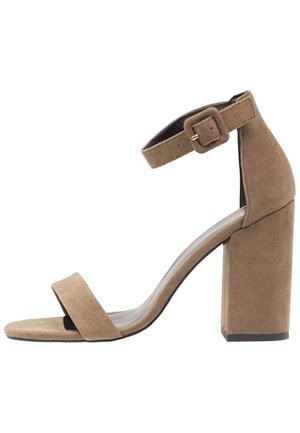 New Look Sandalen met hoge hak - khaki