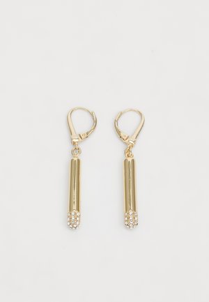 PAVE BAR DROP - Cercei - gold-coloured