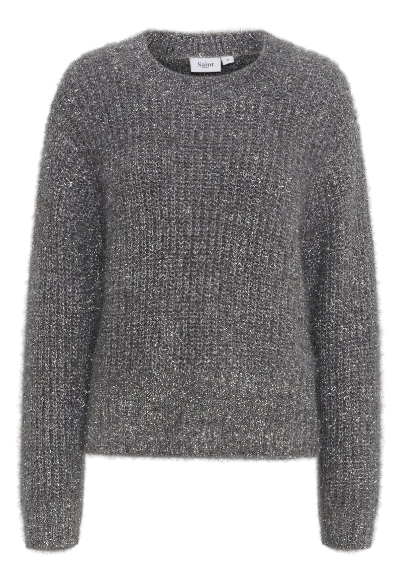 Saint Tropez Trui zilverkleurig Saint Tropez Trui zilverkleurig
