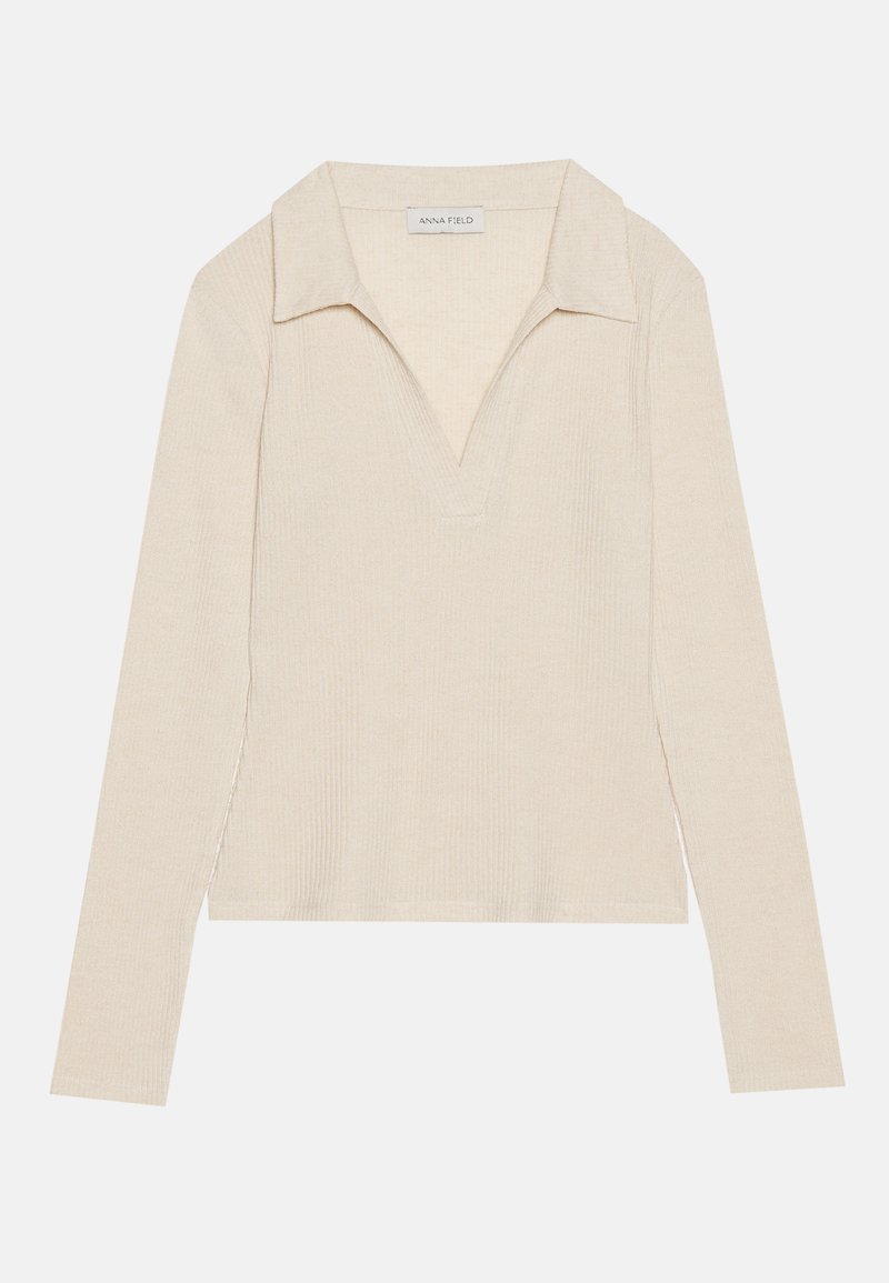 Anna Field Poloshirt zandkleur Anna Field Poloshirt zandkleur