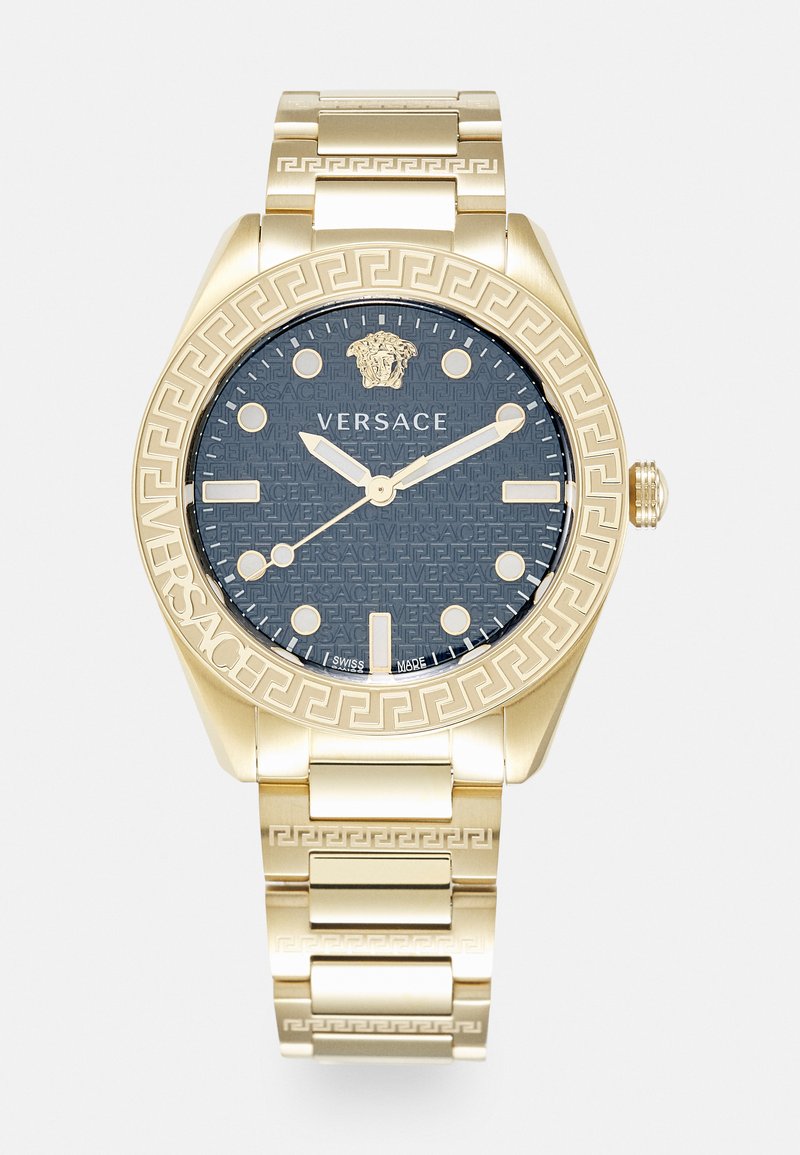 Versace GRECA DOME - Watch - gold-coloured/black