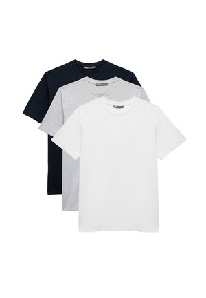 3-PACK  - T-Shirt basic - beige