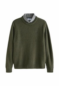 Unausgewählt, green basketweave