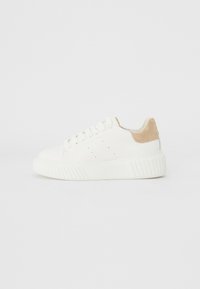 SVEA - Sneaker low - white cotton/light dusty sand