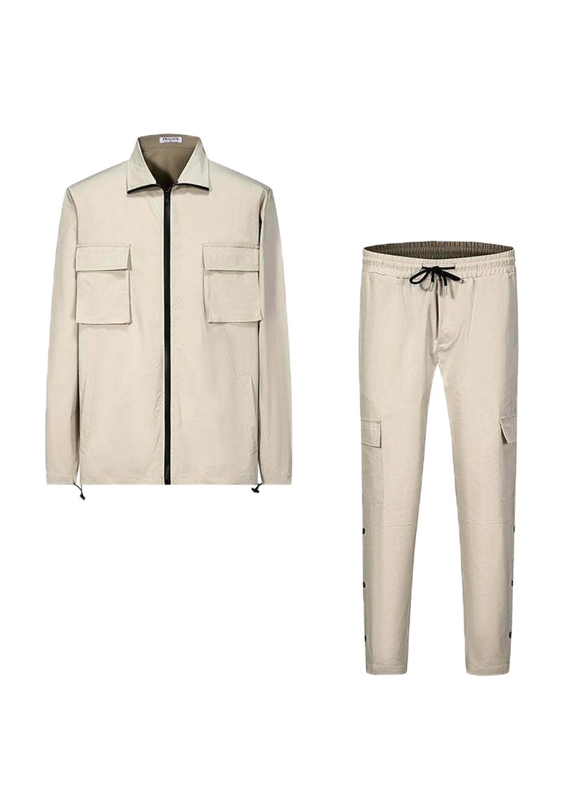 FRILIVIN SET - Pantalon cargo - beige