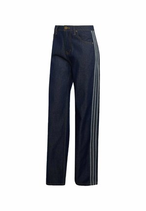 adidas Originals, FIREBIRD MID RISE STRAIGHT DENIM PANT - Straight leg jeans - indigo denim