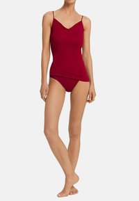 Hanro SEAMLESS MIDI SLIP - Slip - red dahlia