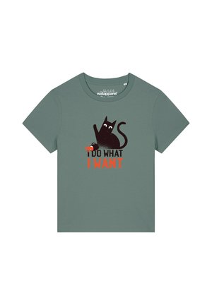 watapparel, CAT - T-shirt print - green bay