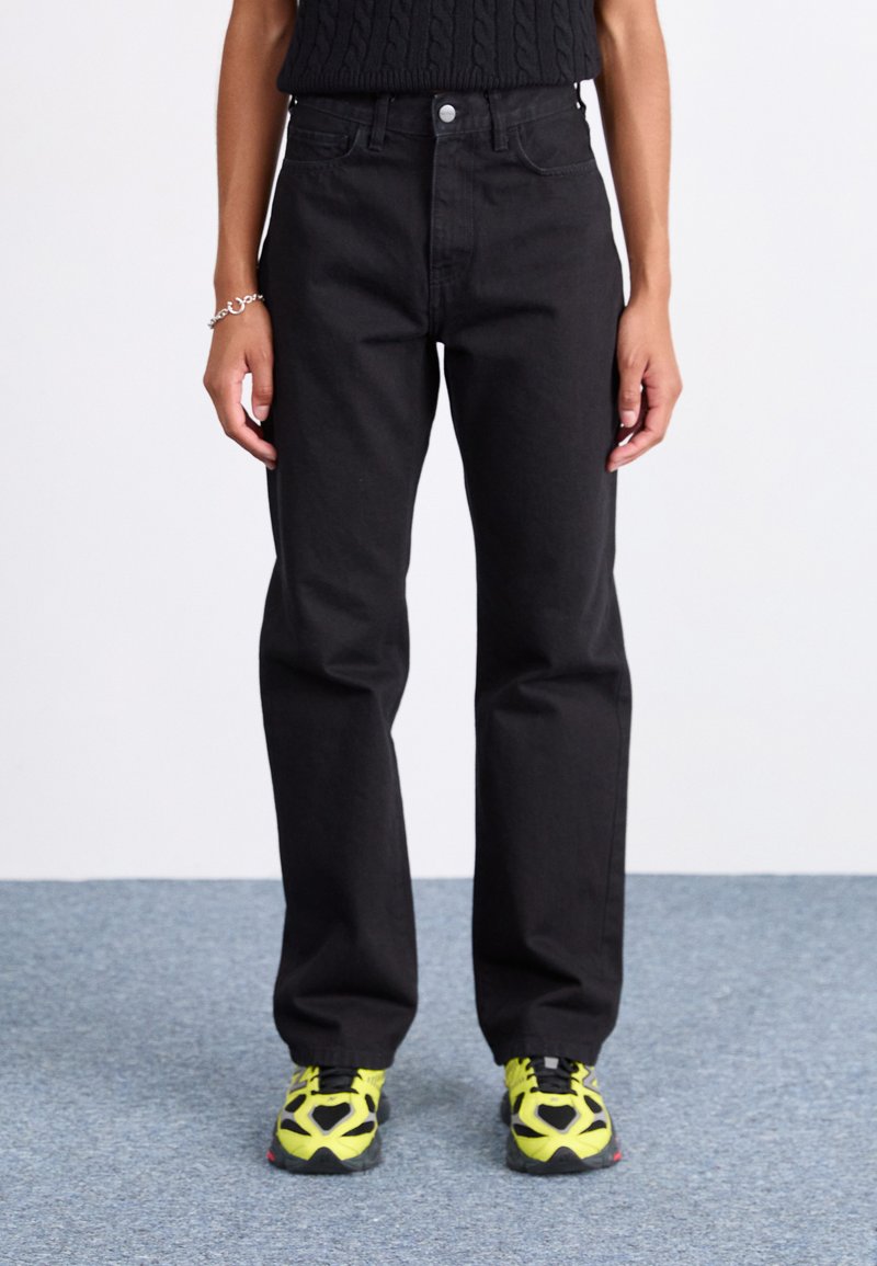 Carhartt WIP NOXON SMITH - Džínsy s rovným strihom - black rinsed