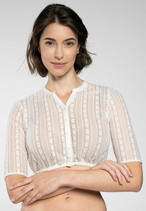 FANNAH - Bluse - weiß