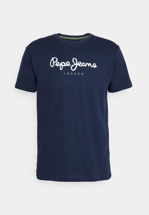 Pepe Jeans EGGO - T-Shirt print - dark blue