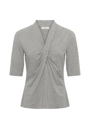 InWear, TALISHAIW - T-shirt imprimé - sandy grey melange