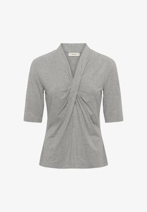 InWear, TALISHAIW - Trükipildiga T-särk - sandy grey melange