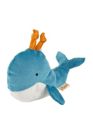 sigikid RASSEL-GREIFLING WAL - Cuddly toy - blau