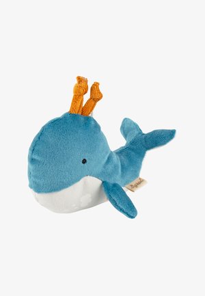sigikid, RASSEL-GREIFLING WAL - Cuddly toy - blau