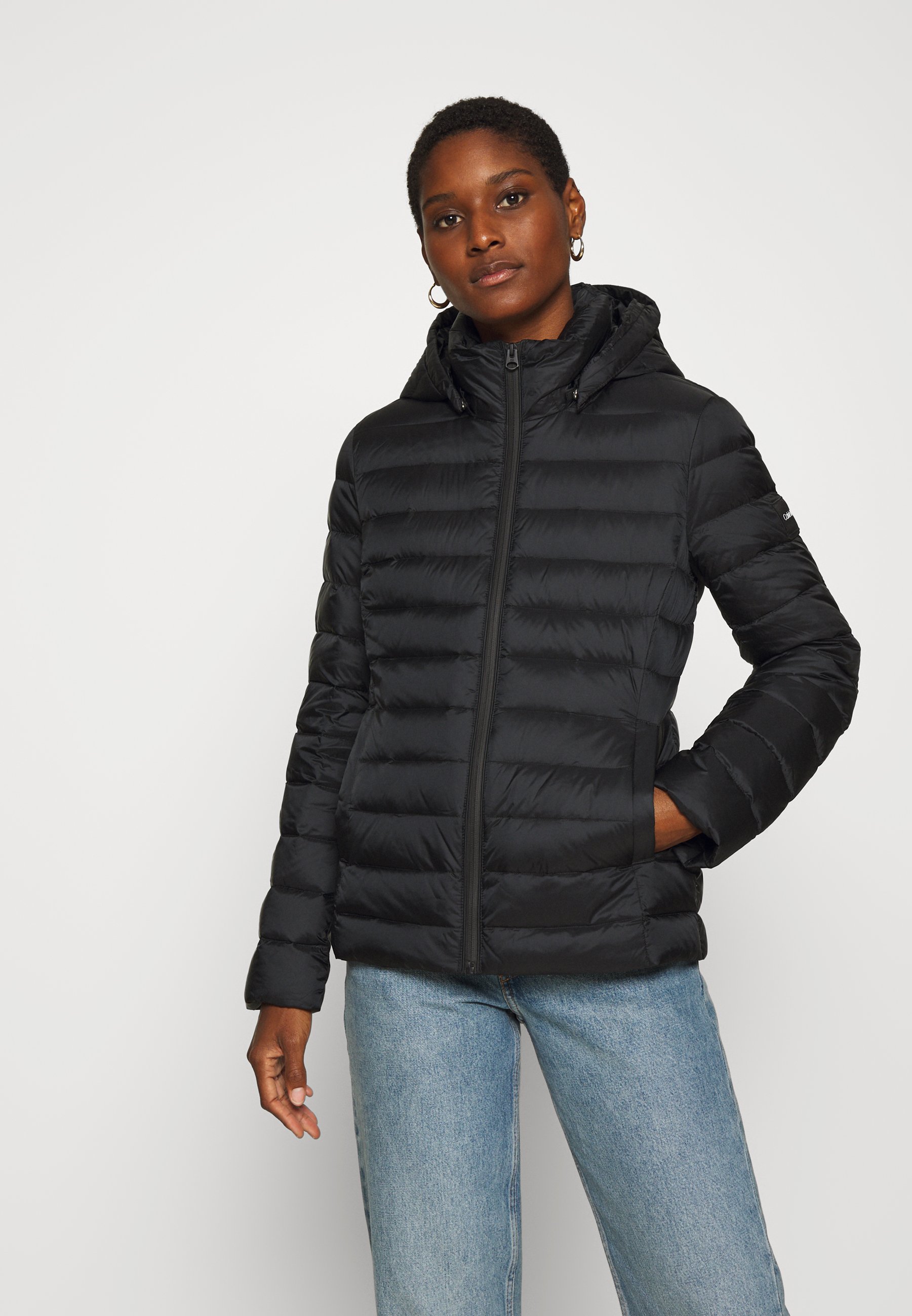 LIGHT JACKET Gewatteerde jas black LIGHT JACKET Gewatteerde jas black