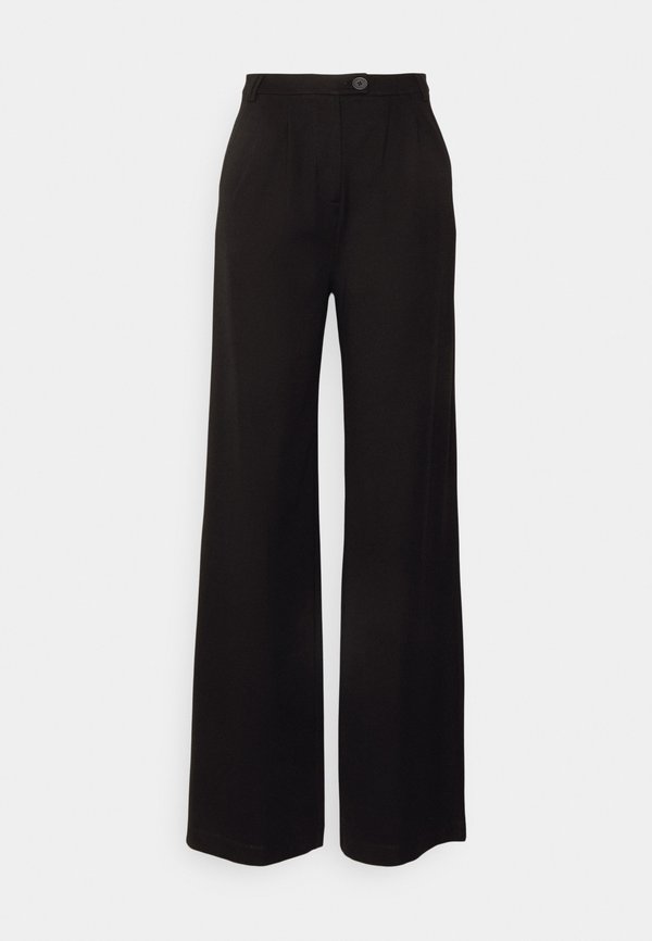 BUSINESS CASUAL WIDE LEGS WITH FRONT PLEATS  - Trousers4
