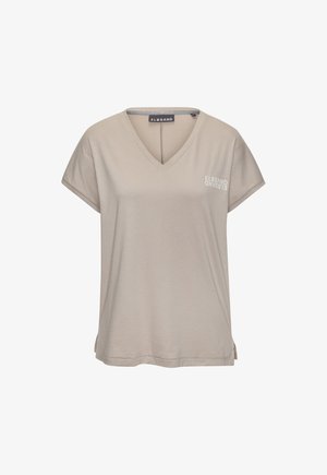 Elbsand, T-Shirt basic - taupe