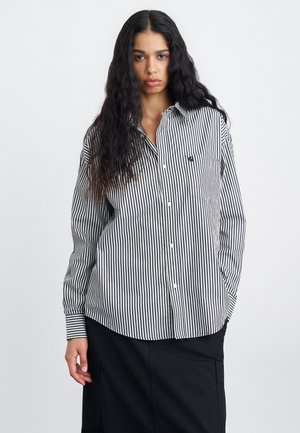 DALDRY SHIRT - Bluza z gumbi - black/wax