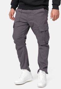 INDICODE JEANS Cargobroek - dark grey