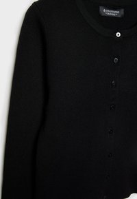 Stradivarius Chaqueta de punto - black