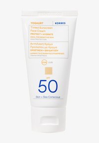 KORRES - YOGHURT TINTED SUNSCREEN FACE CREAM SPF50 - Färgad dagkräm Miniatyrbild 1
