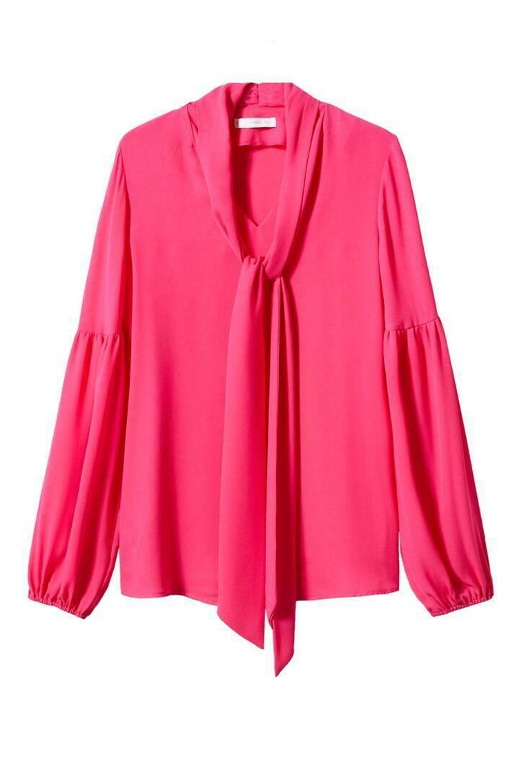 Mango Blouse donkerroze