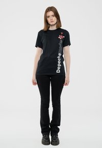 Paradiso Clothing DEPECHE MODE VIOLATOR SIDE ROSE - Print T-shirt - black