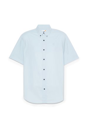 Timberland, SHORT-SLEEVE STRETCH POPLIN  - Hemd - - light blue