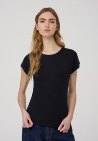 Terranova CON DETTAGLIO GIOIELLO - T-shirt basic - nero