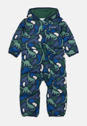 SNUGGLY BUNNY BUNTING - Snowsuit - collegiate navy/rain forest