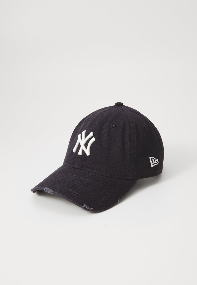 New Era - DISTRESSED 9TWENTY® UNISEX - Caps - navy/white, Forstør