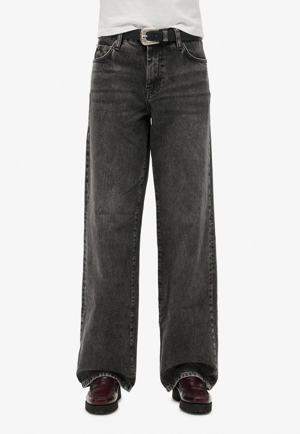 MID RISE WIDE LEG  - Flared Jeans