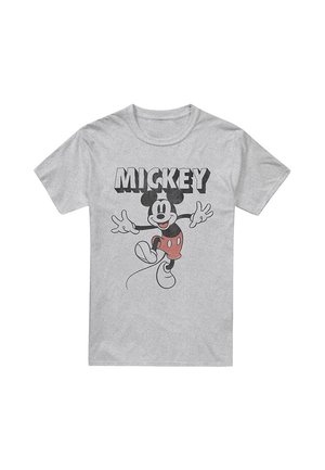 MICKEY JUMP - T-Shirt print - heather grey