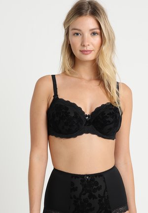 MAE BRA WITH SIDE SUPPORT - Soutien com aro - black