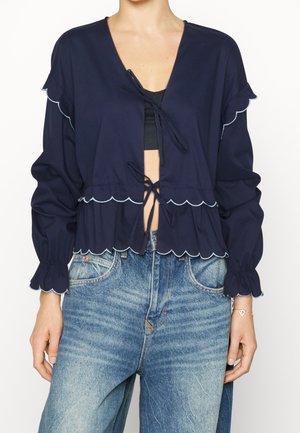 Bluse - blue
