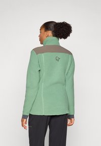 Norrøna TROLLVEGGEN JACKET  - Fleecejakke - dark ivy