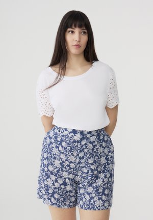 FANTASIA FLOREALE - Shorts - var blu scuro