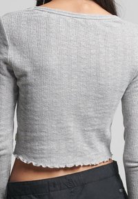 Superdry & Co Stickad tröja - dark grey