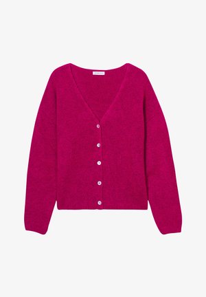 Cache Cache GEKNÖPFTE MIT V-AUSSCHNITT - Cardigan - rose fushia