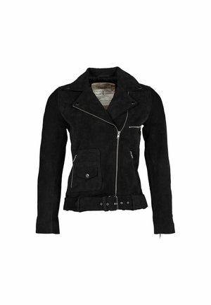 STILLMIRA LS  - Kožená bunda - black
