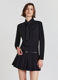 Calliope CRAVATTA - Camicia - ultrablack