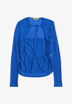 Mango, ADULT - Long sleeved top - bleu