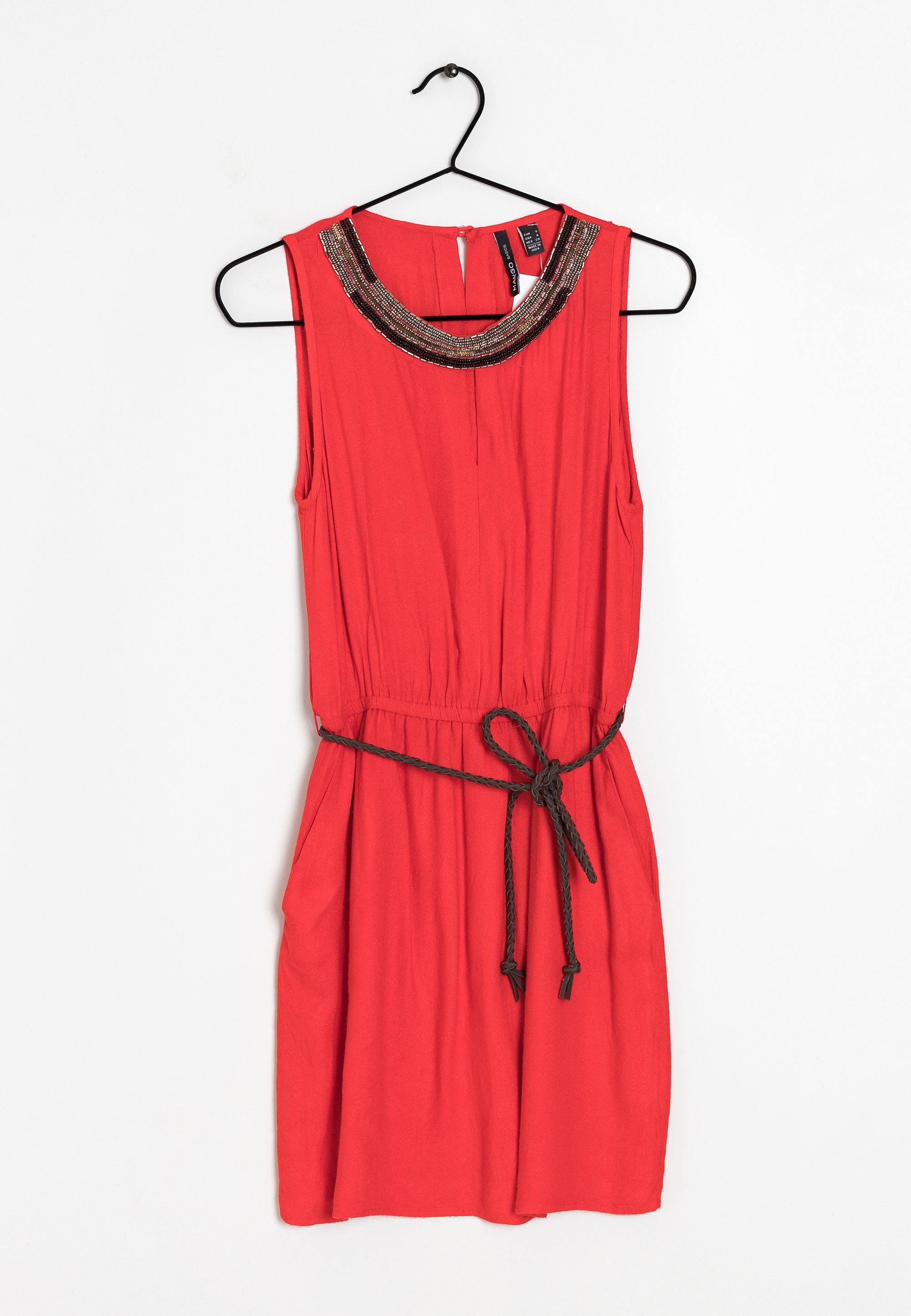 sachin and babi light blue dress MANGO Chiffon Ruffle Dress