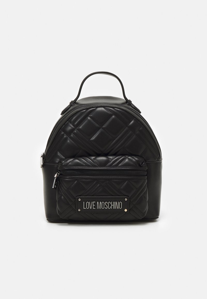 Love Moschino QUILTED BACKPACK - Mochila - nero