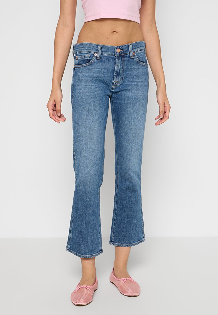 7 For All Mankind Bootcut jeans blauw