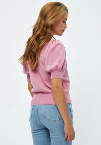Minus MILIVA KNIT TEE - Navadna majica - cashmere rose