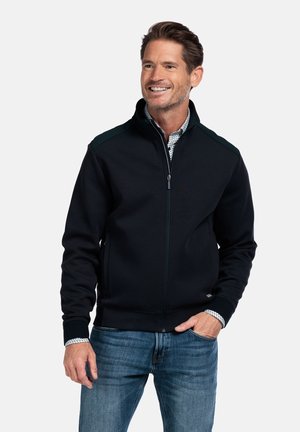 STANDAARD LANGE MOUW REGULAR FIT EFFEN - Sweatjacke - navy
